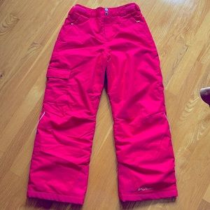 Columbia Girl’s Ski Pant. Size M (10/12)